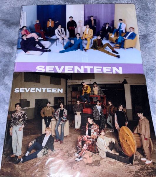 SEVENTEEN セブチ ローソン限定クリアファイル