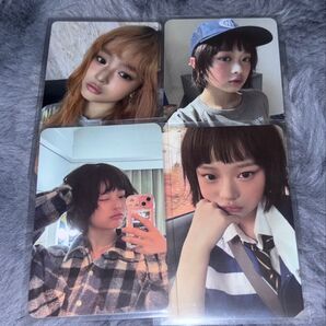 NewJeans ニュジ ハニ トレカ 4枚セット