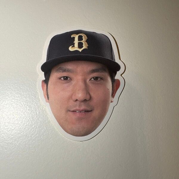 オリックスバファローズ シークレットステッカー 田嶋