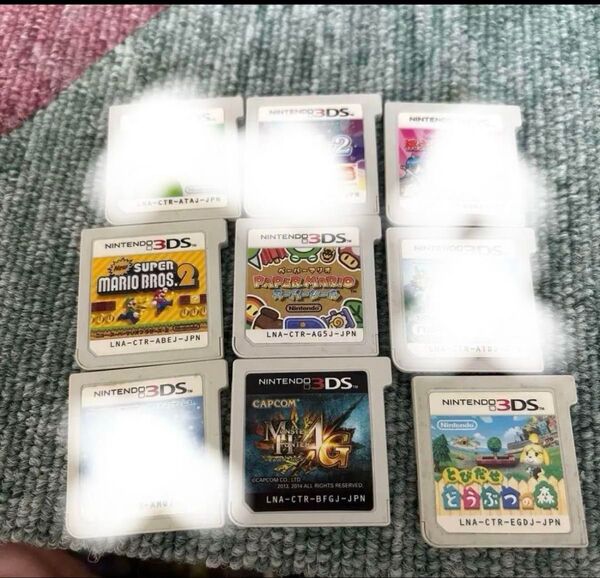 3DS ソフト ゲームカセット 4つセット