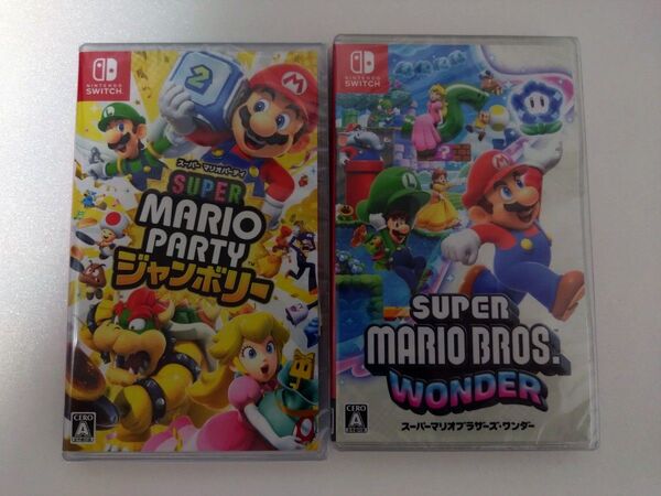 NintendoSwitch『スーパーマリオパーティ ジャンボリー』&『スーパーマリオブラザーズ ワンダー』