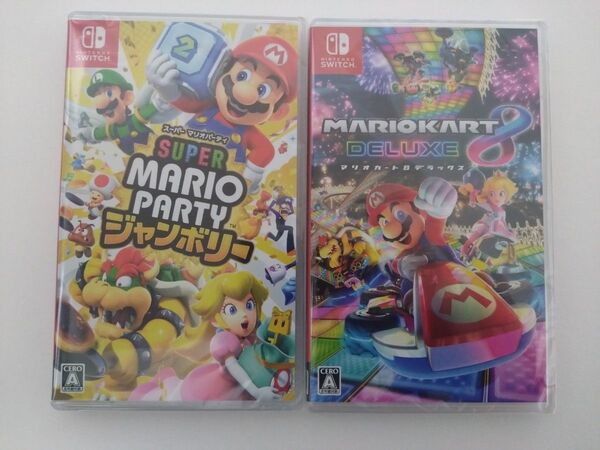 NintendoSwitch『スーパーマリオパーティジャンボリー』&『マリオカート8デラックス』
