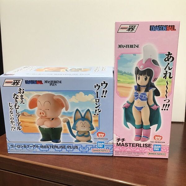 ドラゴンボール MASTERLISE ウーロン&プーアル、チチフィギュア 2体セット 海外正規品
