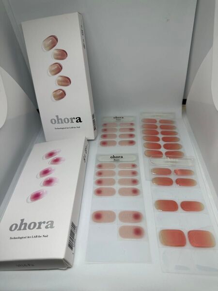 ohoraネイルシール ピンク
