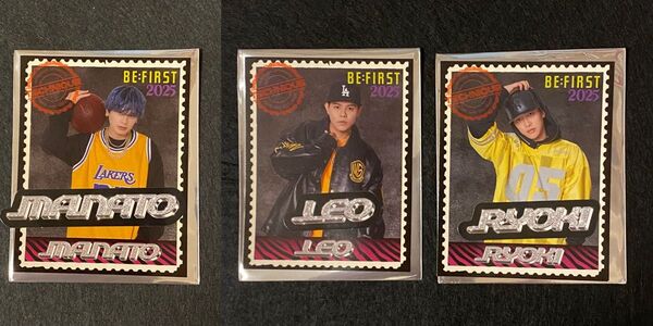 BE:FIRST シークレットステッカー MANATO マナト LEO レオ RYOKIリョウキ