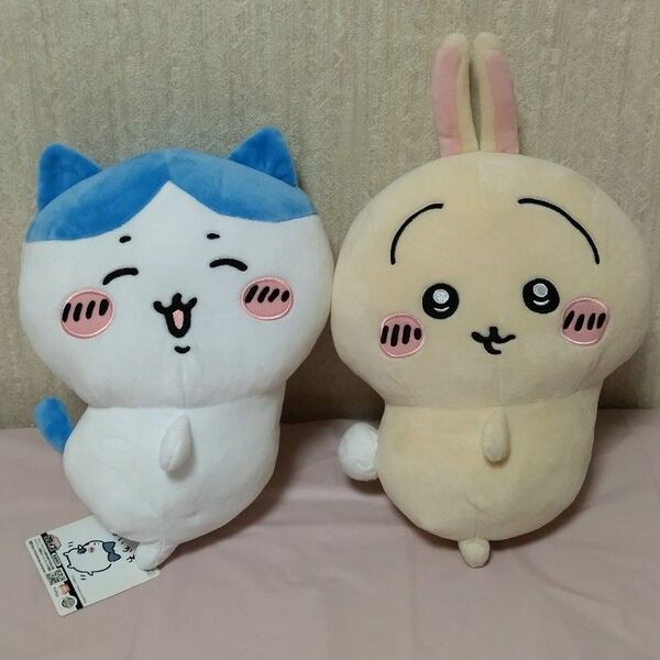 ちいかわ おしりふりふりBIGぬいぐるみ ハチワレ、うさぎ 2点セット