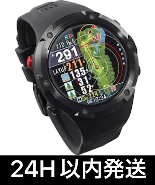 新品 GPSゴルフナビ Shot Navi Evolve PROブラック×レッド