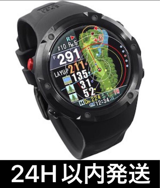 新品 GPSゴルフナビ Shot Navi Evolve PROブラック×レッド