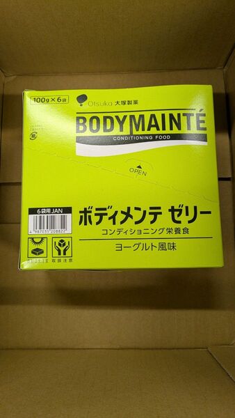 ボディメンテゼリー ヨーグルト味 6個