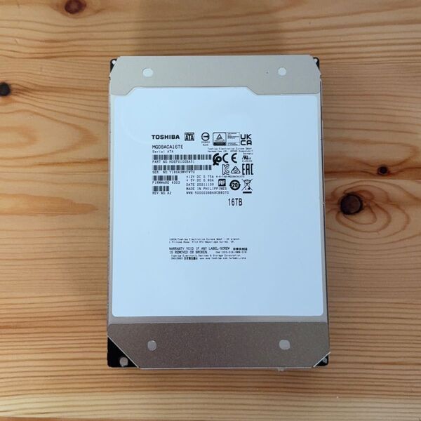 HDD 16TB ハードディスク TOSHIBA MG08ACA16TE NAS対応