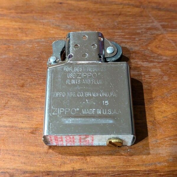 【新品 未使用】Zippo社 純正 インサイドユニット シルバー ジッポー
