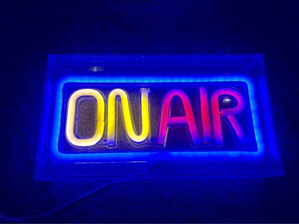 ネオンライト on air 看板 ライト ネオンサイン
