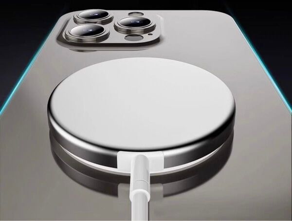 マグネット式 ワイヤレス充電器15W超低温快速充電 強磁気アンドロイドiPhone携帯使え