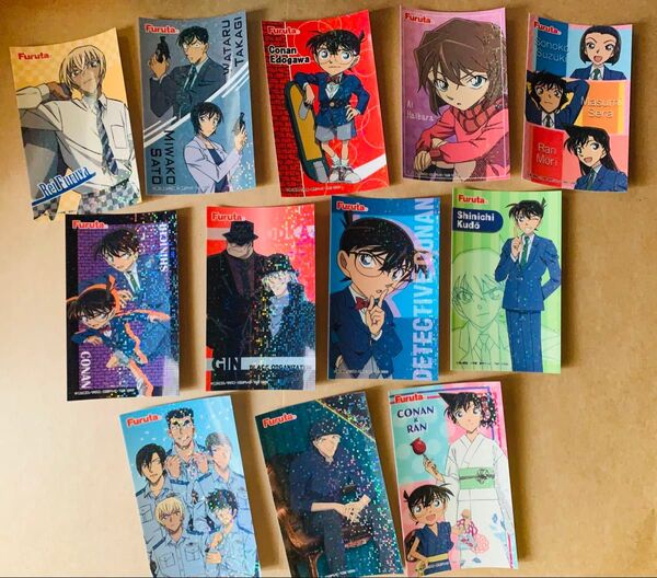 名探偵コナン ウエハースシール 開封済12枚