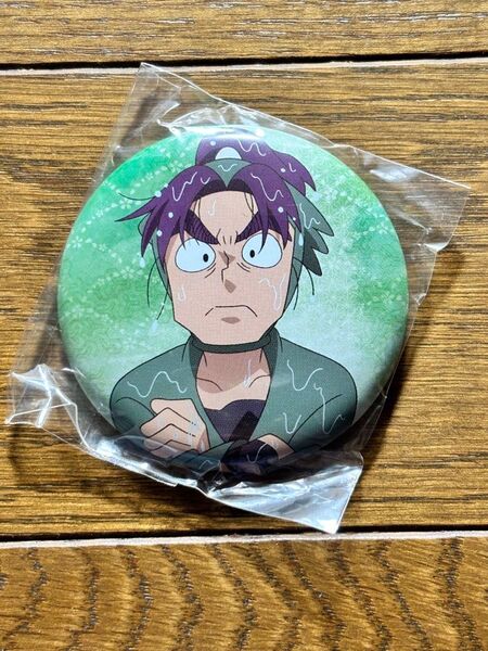 忍たま乱太郎 缶バッジ 潮江文次郎 アニカプ 雨濡れ 未開封