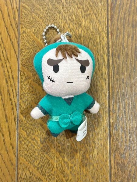 忍たま乱太郎 ぬいぐるみキーホルダー 中在家長次 マスコット
