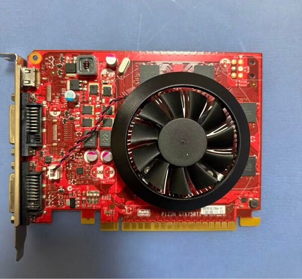 デルNVIDIA GeForce GTX 750 Ti 2GB GDDR5 美品 グラフィックボード動作品