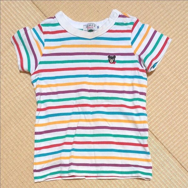 ミキハウス 半袖 Tシャツ ベビー服 80cm