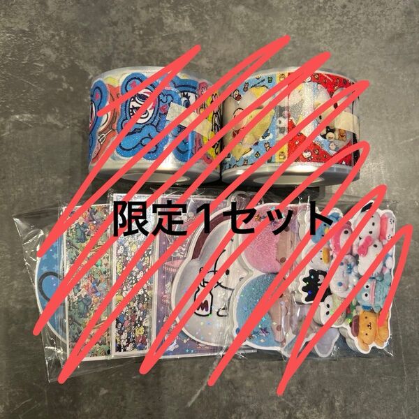 ロールシール2本 ホロメモ7冊