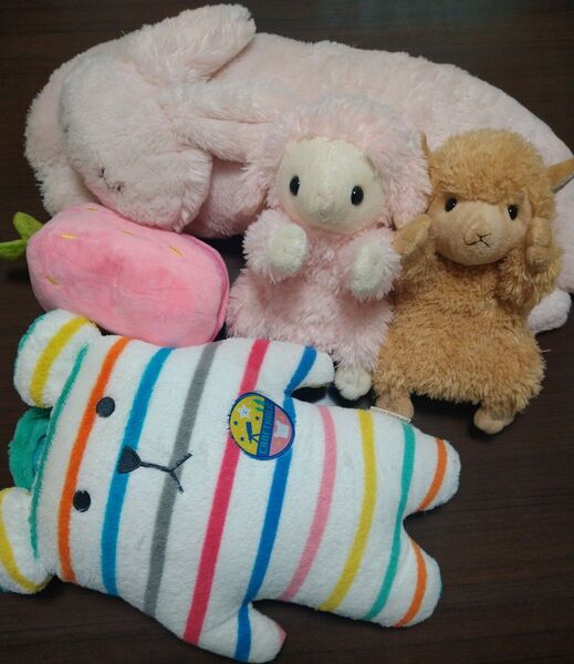 幼児向け ぬいぐるみ 5点セット