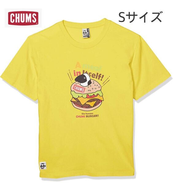 新品タグ付き CHUMS チャムス Burger T-ShirtバーガーTシャツ