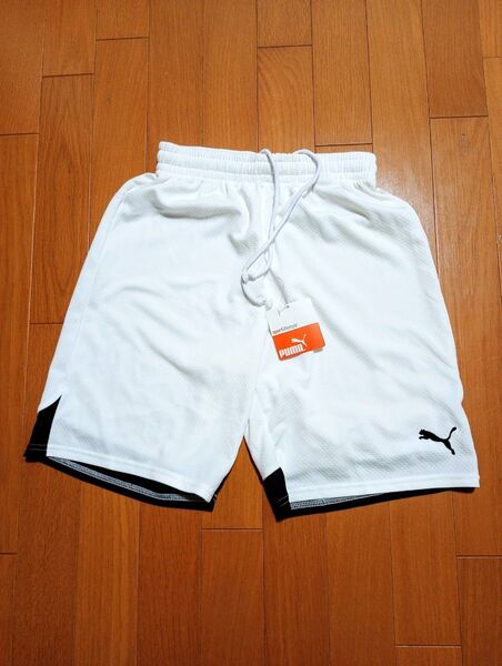 PUMA ハーフパンツ S ホワイト/ブラック 新品未使用品 タグ付き