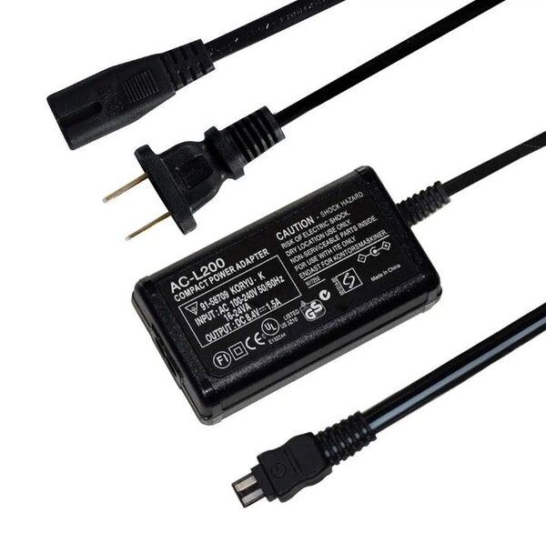 AC-L200 AC電源アダプター充電器 Sonyビデオカメラ