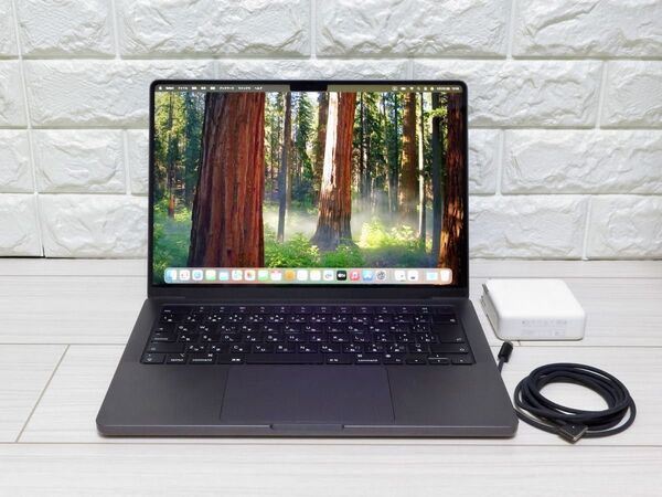 M3Pro MAcBookPro 14インチ メモリ18GB SSD1TB スペースブラック MRX43J/A アップルケア+
