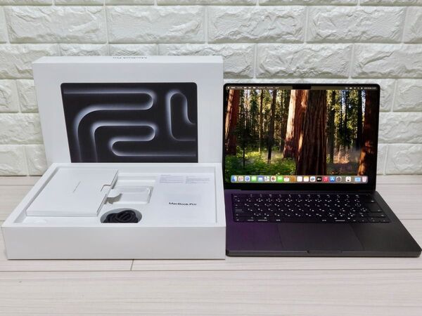 M4 MacBookPro 14インチ メモリ16GB SSD512GB MW2U3J/A スペースブラック