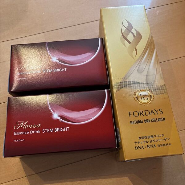 FORDAYS Mousa Essence Drink 核酸ドリンク 3個セット