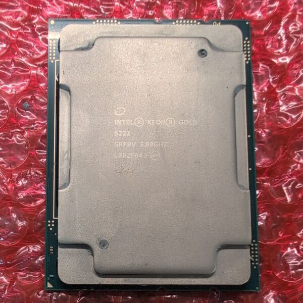 Intel XEON GOLD 5222 SRF8V 4C8T FCLGA3647 Cascade Lake