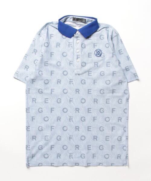 新品 G/FOREジーフォア ゴルフ 半袖ポロシャツ グレーL