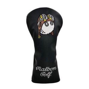 新品MalbonGolfマルボンゴルフヘッドカバードライバー用 ブラック