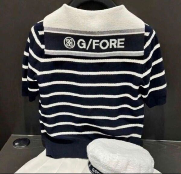 ジーフォア ゴルフ G/FORE サマーニット レディース L