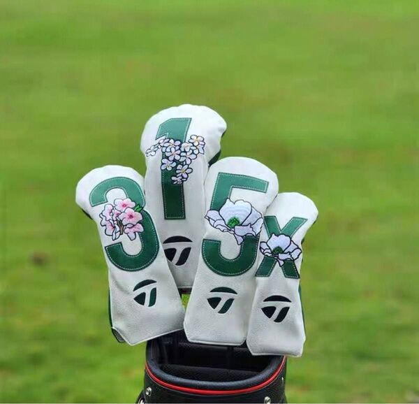 TaylorMade テーラーメイド ヘッドカバー 4個セット
