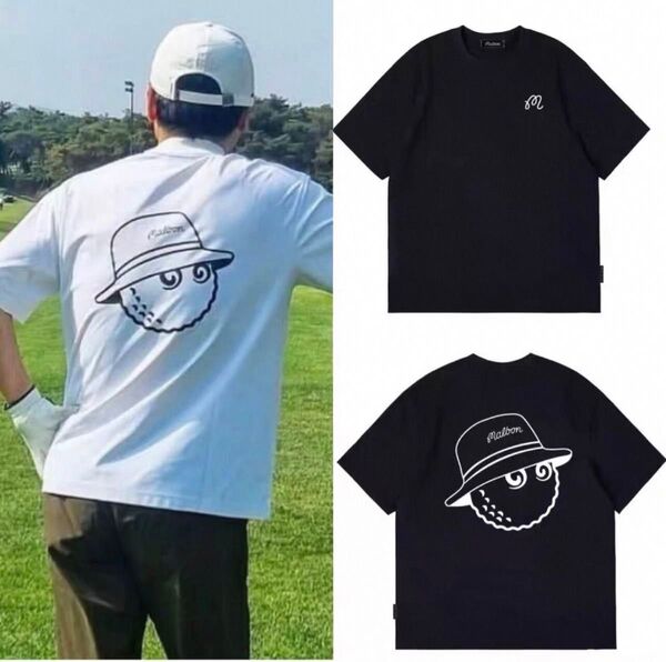 マルボンゴルフ モックネック Tシャツ 半袖 メンズウェア シャツ L