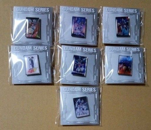 セブンイレブン ガンダムオリジナルピンバッジ 全7種 未使用 未開封