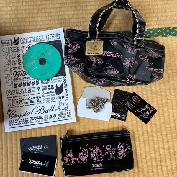 ブラック×ピンク ガルシアマルケスゴーシュプレミアムブック ミニバッグ