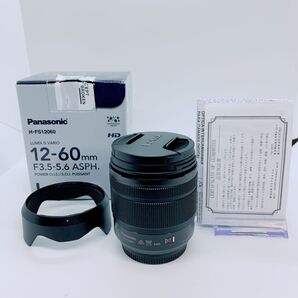Panasonic パナソニック レンズ LUMIX G VARIO H-FS 12060 MK0198
