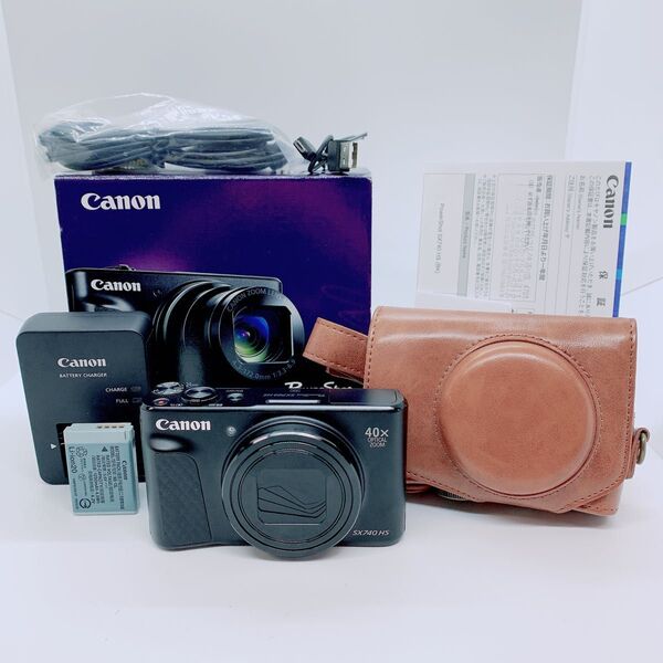 Canon キャノン デジカメ SX740 HS Wi-Fi 4K MK0200