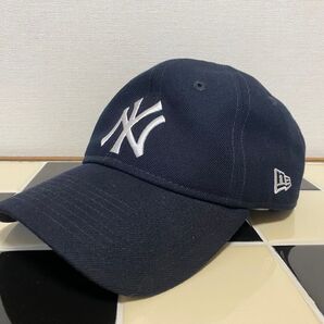 NEW ERA Beauty&youth/別注 9twenty ヤンキース キャップ ネイビー USED