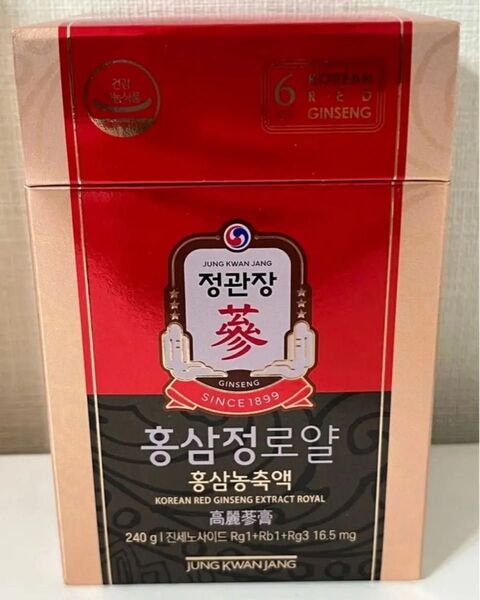 正官庄高麗人蔘紅参精ロイヤル240g 新品
