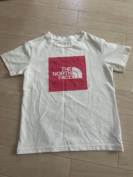 the north face 130 ロゴTシャツ ノースフェイス ピンク