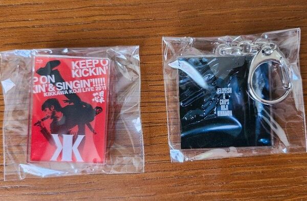 吉川晃司40周年POP-UPSTORE限定 ガチャ アクスタ+キーホルダーセット