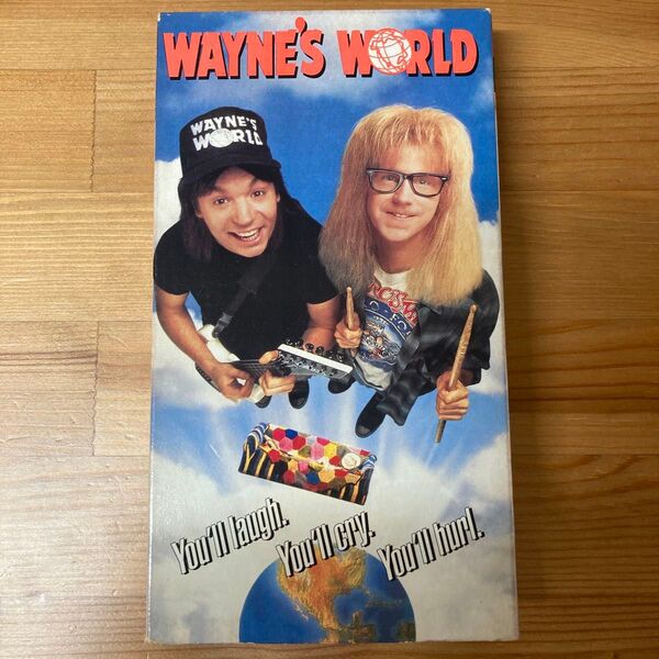 ウェインズワールド vhs ビデオ 輸入版 海外版 英語版 アメリカ版 USA版