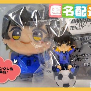 ブルーロック ちびぐるみ Vol.9 & プチっとのりマス マスコット 蜂楽廻 (新品・タグ付き) ※オンクレ品