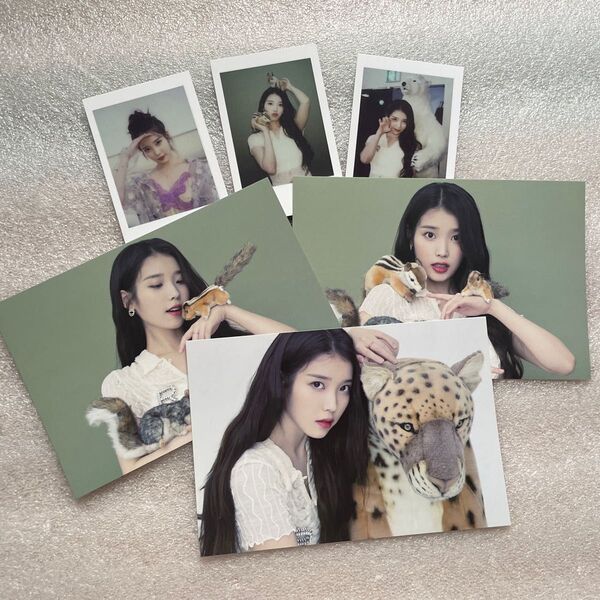 IU 公式 シーグリ md 2022年 アイユー チェキ ポストカード 公式