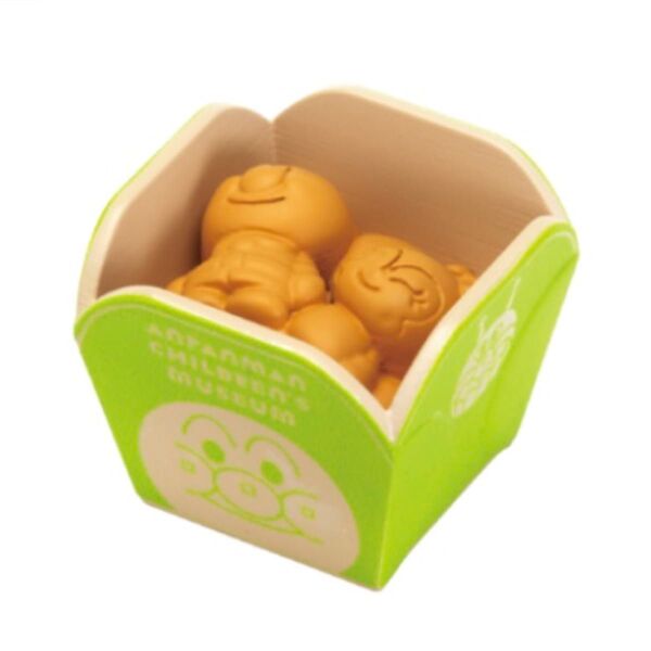 アンパンマンミュージアム FOODY ANPANMAN びっくらたまご ベビーカステラ 限定 マスコット フィギュア