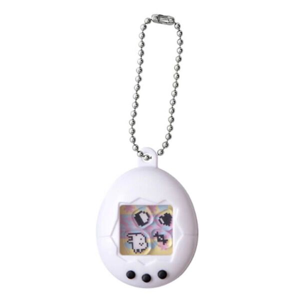 【新品未使用】 たまごっち シャカシャカチャームコレクション たまごっち 白 くちぱっち キーホルダー ガチャ