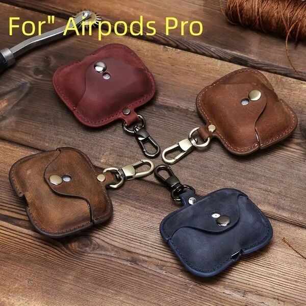 AirPods Pro (第3世代) イタリアンクラジーホースレザー 保護ケース 本革仕様 ヴィンテージ お洒落206394